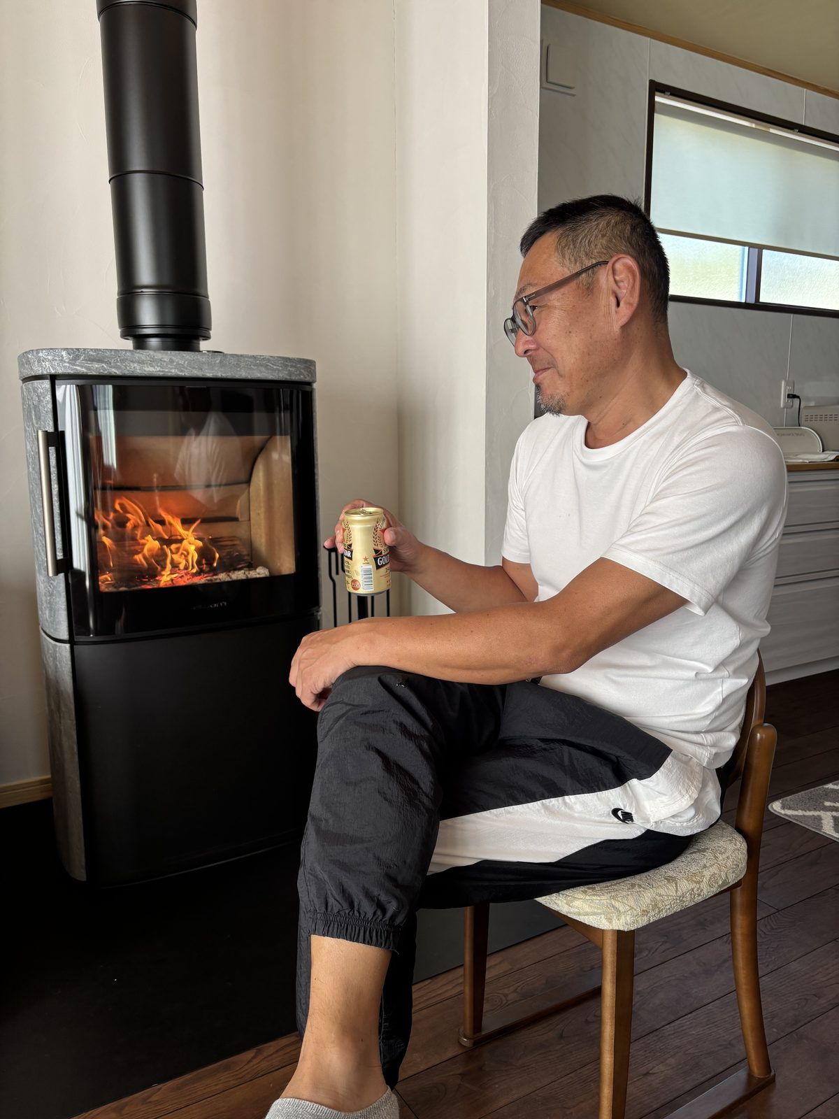 お客様の薪ストーブのある暮らし